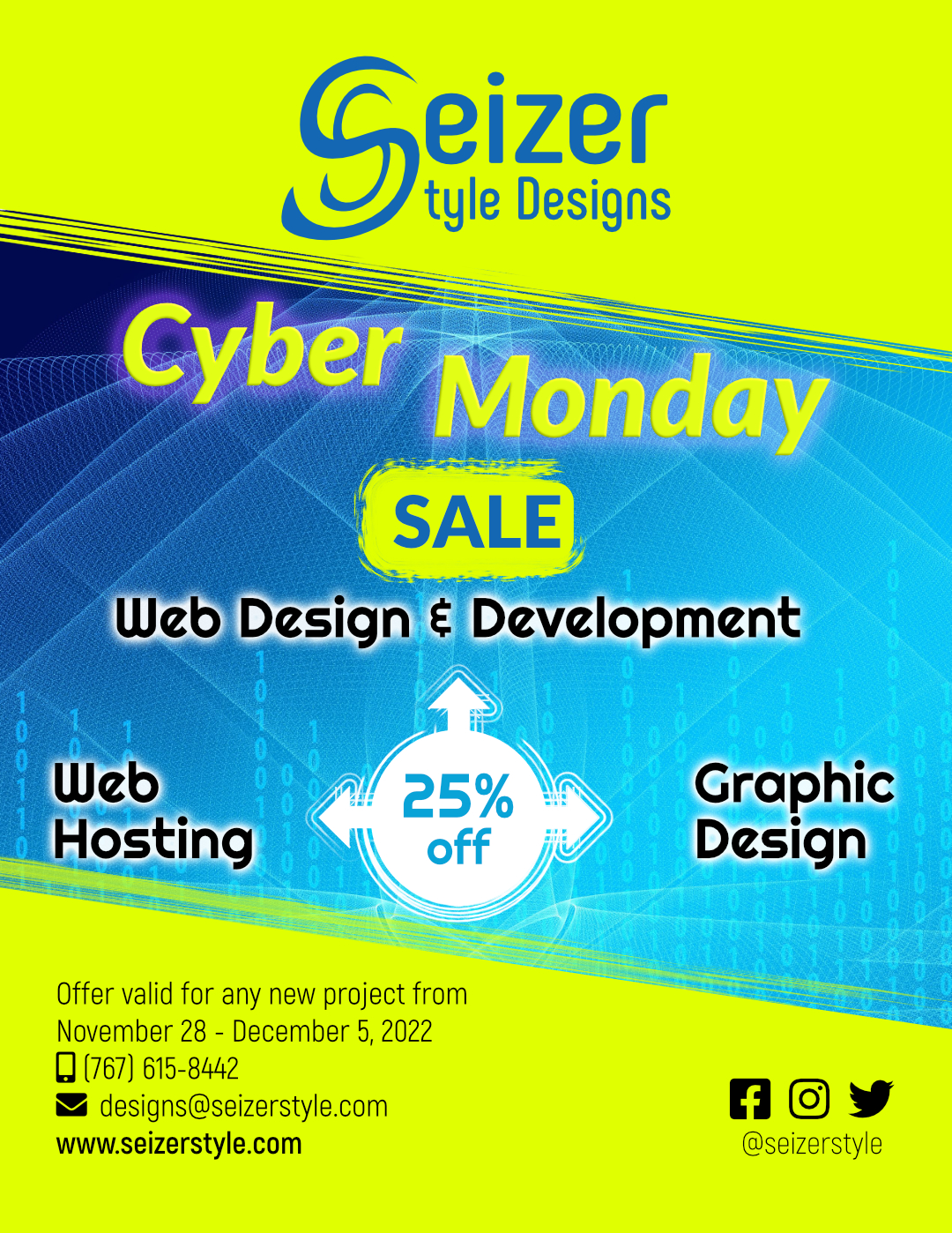 Cyber Monday 2022 Flyer