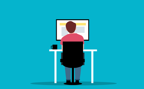 Freelancer keeping content updated