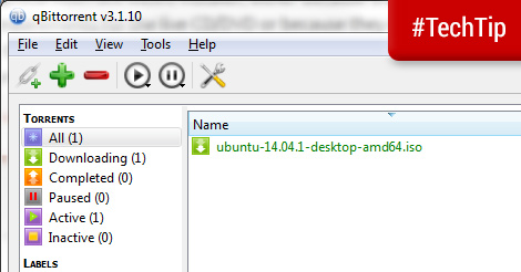 Tech Tip: qBittorrent – a minimalist BitTorrent client