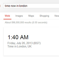 Google time now